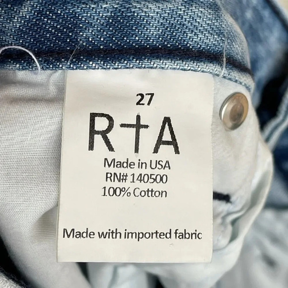 RtA Road to Awe Ryder Boyfriend Jeans 27 - Picture 14 of 16